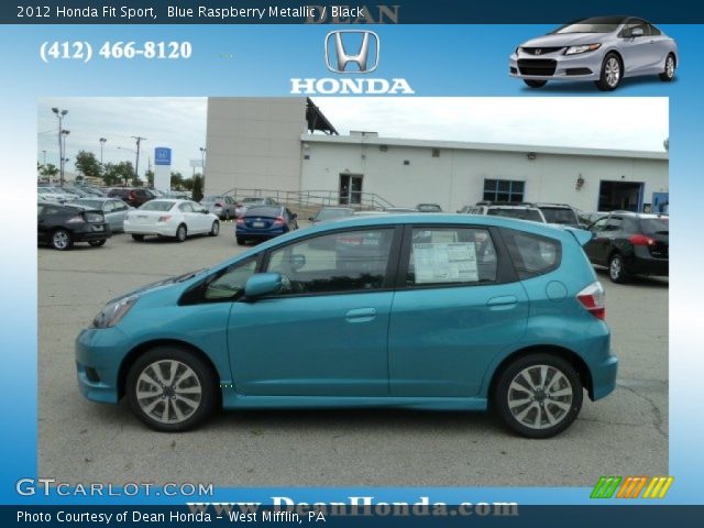 2012 Honda Fit Sport in Blue Raspberry Metallic