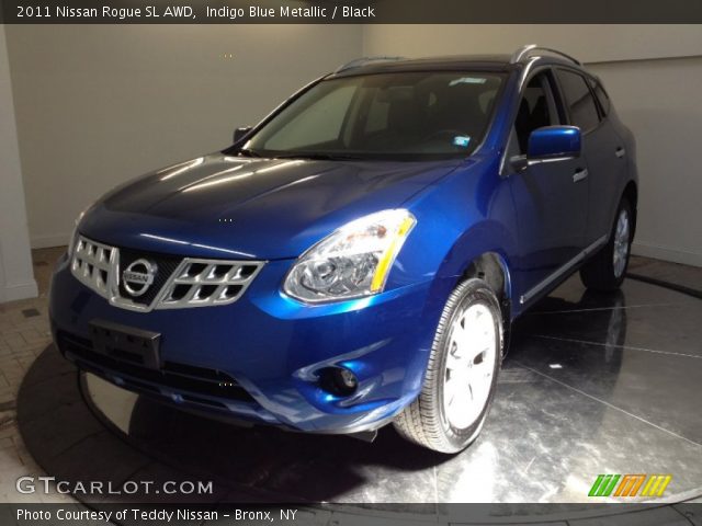 2011 Nissan Rogue SL AWD in Indigo Blue Metallic