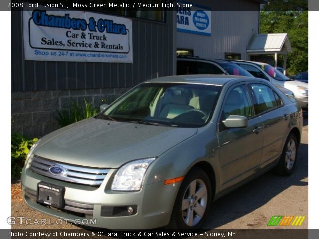 2008 Ford Fusion SE in Moss Green Metallic