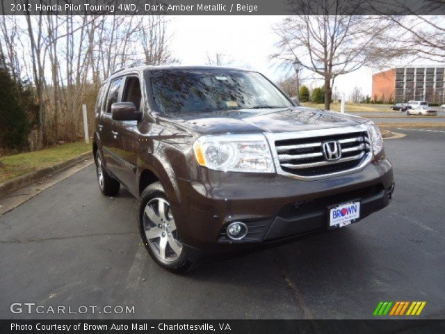 2012 Honda Pilot Touring 4WD in Dark Amber Metallic