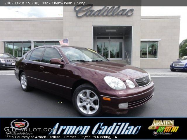 2002 Lexus GS 300 in Black Cherry Pearl