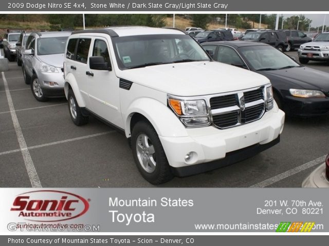 2009 Dodge Nitro SE 4x4 in Stone White