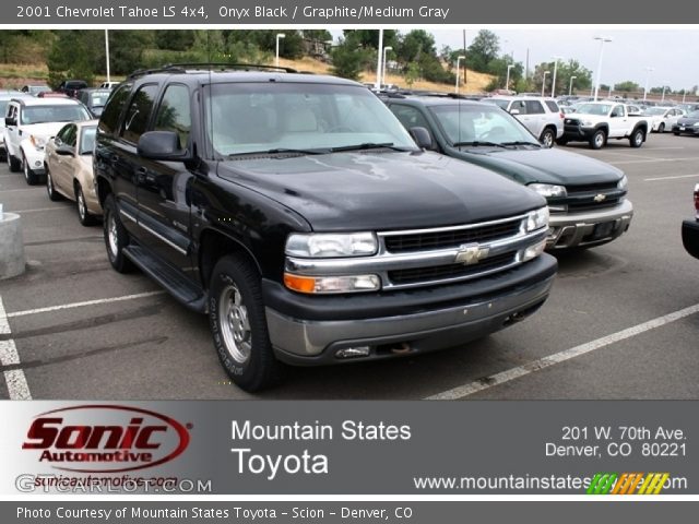 2001 Chevrolet Tahoe LS 4x4 in Onyx Black