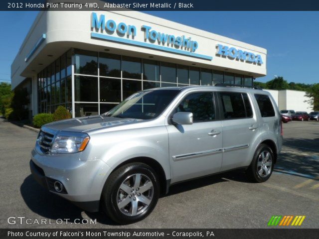 2012 Honda Pilot Touring 4WD in Alabaster Silver Metallic