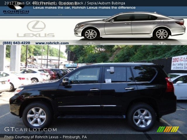 2012 Lexus GX 460 Premium in Obsidian Black