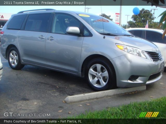 2011 Toyota Sienna LE in Predawn Gray Mica