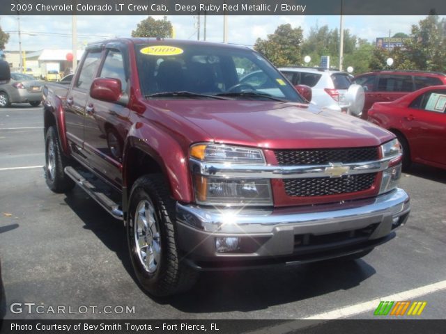 2009 Chevrolet Colorado LT Crew Cab in Deep Ruby Red Metallic