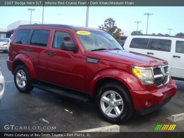 2007 Dodge Nitro SLT in Inferno Red Crystal Pearl