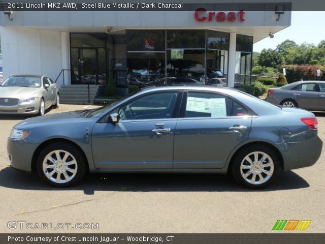 2011 Lincoln MKZ AWD in Steel Blue Metallic
