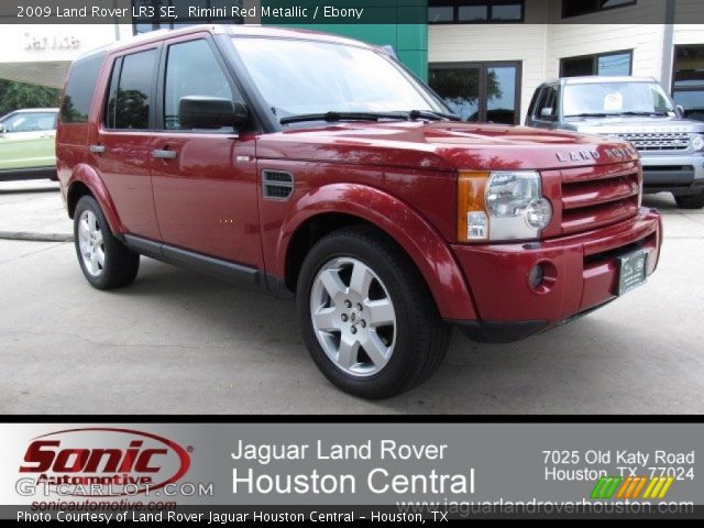 2009 Land Rover LR3 SE in Rimini Red Metallic
