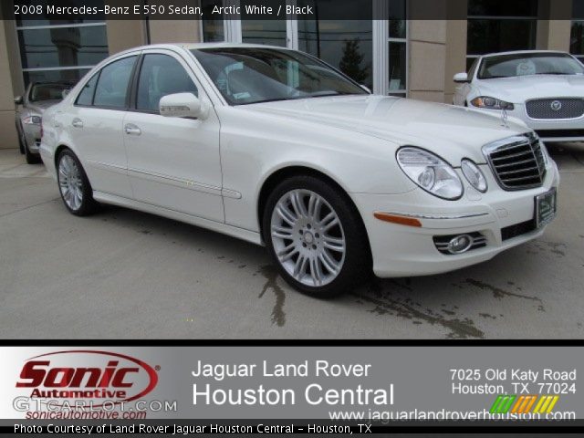 2008 Mercedes-Benz E 550 Sedan in Arctic White