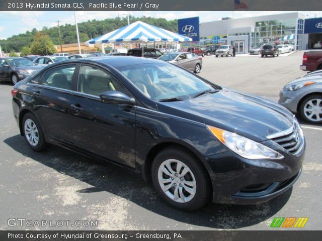2013 Hyundai Sonata GLS in Pacific Blue Pearl