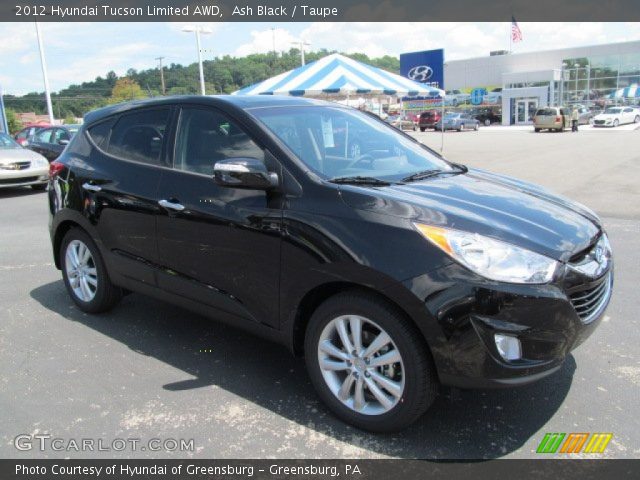 2012 Hyundai Tucson Limited AWD in Ash Black