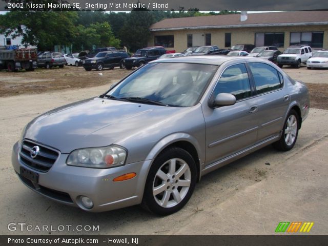 2002 Nissan Maxima SE in Sterling Mist Metallic