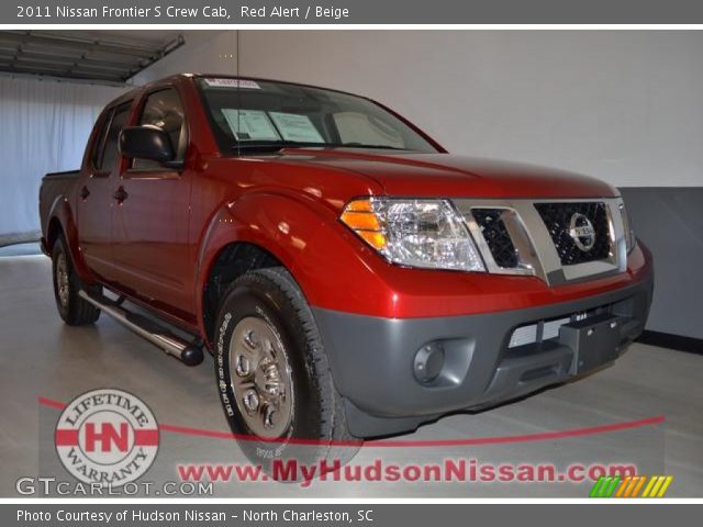 2011 Nissan Frontier S Crew Cab in Red Alert