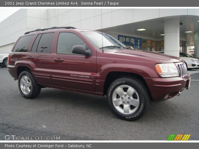 2001 Jeep Grand Cherokee Limited 4x4 in Sienna Pearl