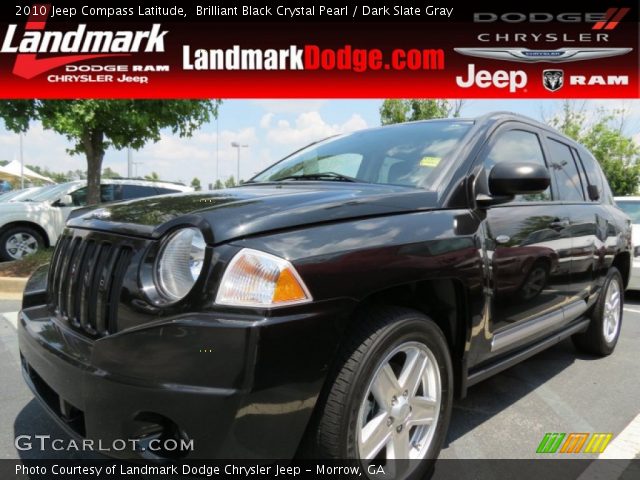 2010 Jeep Compass Latitude in Brilliant Black Crystal Pearl
