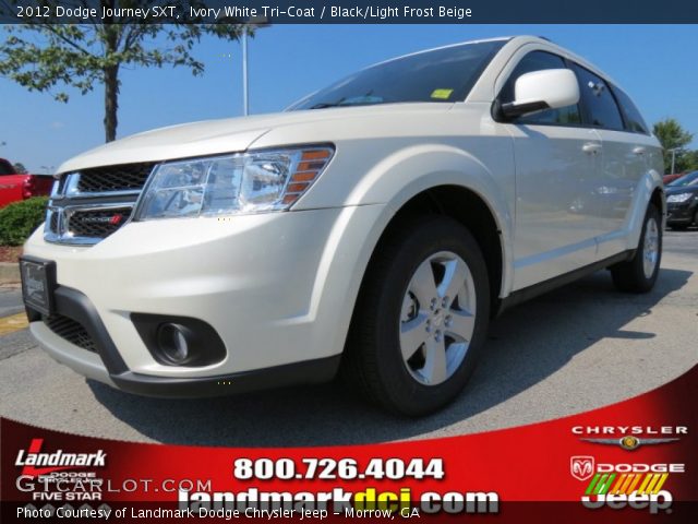 2012 Dodge Journey SXT in Ivory White Tri-Coat