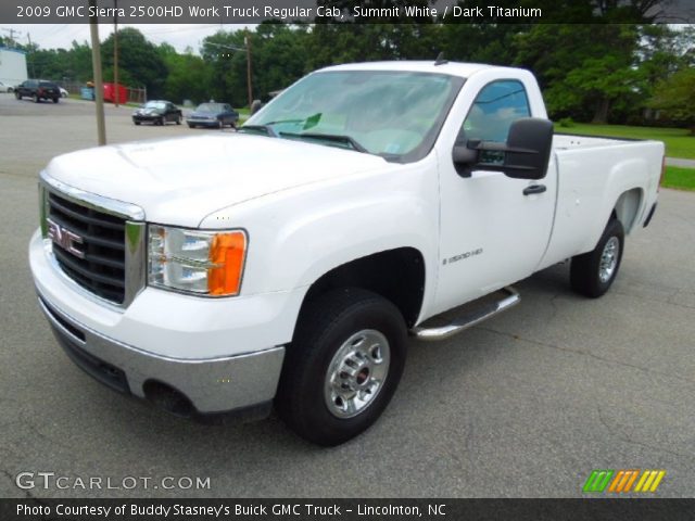 2009 GMC Sierra 2500HD Work Truck Regular Cab in Summit White