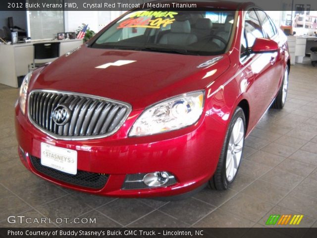 2012 Buick Verano FWD in Crystal Red Tintcoat