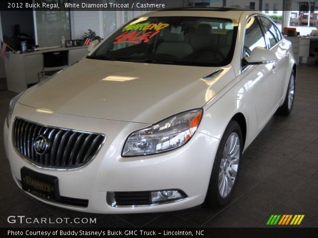 2012 Buick Regal  in White Diamond Tricoat