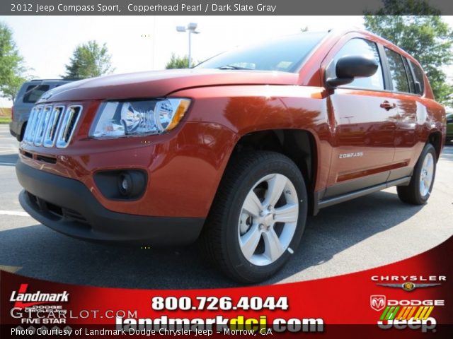 2012 Jeep Compass Sport in Copperhead Pearl