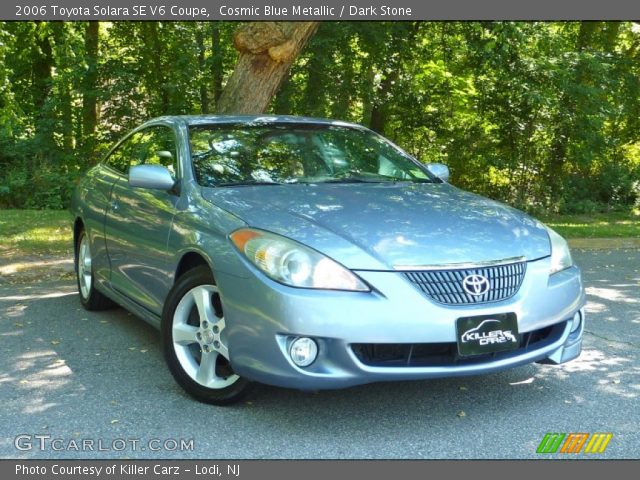 2006 Toyota Solara SE V6 Coupe in Cosmic Blue Metallic