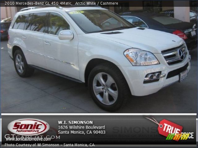2010 Mercedes-Benz GL 450 4Matic in Arctic White