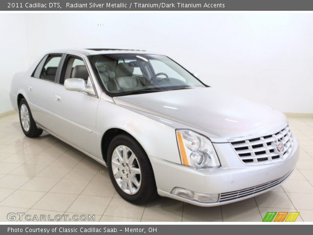 2011 Cadillac DTS  in Radiant Silver Metallic