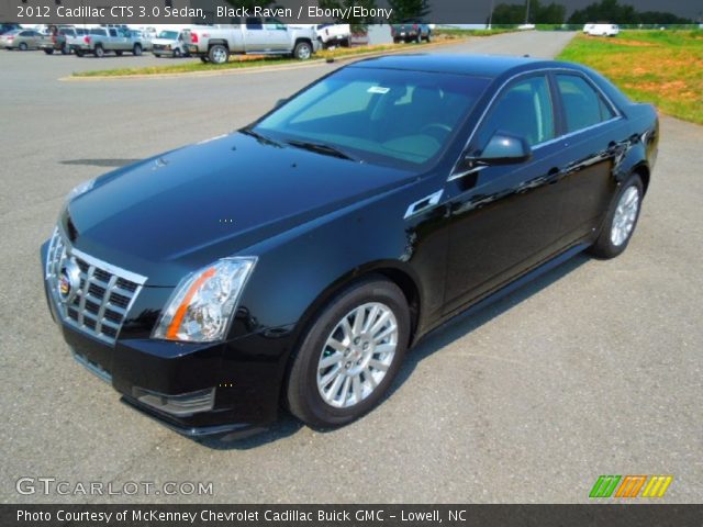 2012 Cadillac CTS 3.0 Sedan in Black Raven