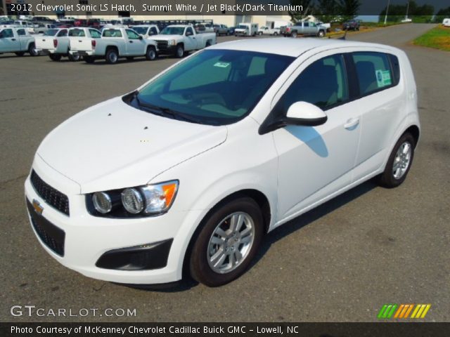 2012 Chevrolet Sonic LS Hatch in Summit White