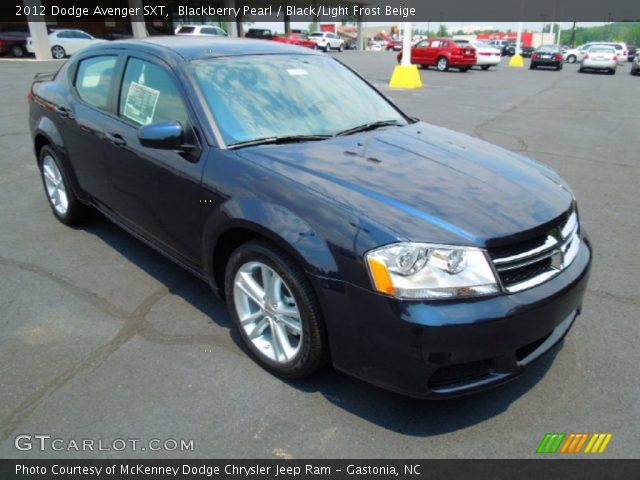 2012 Dodge Avenger SXT in Blackberry Pearl