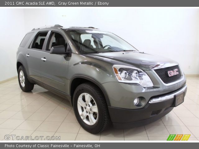 2011 GMC Acadia SLE AWD in Gray Green Metallic