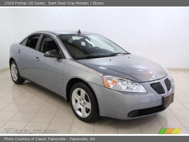 2009 Pontiac G6 Sedan in Dark Steel Gray Metallic
