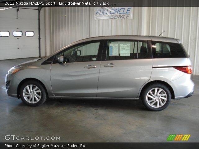 2012 Mazda MAZDA5 Sport in Liquid Silver Metallic