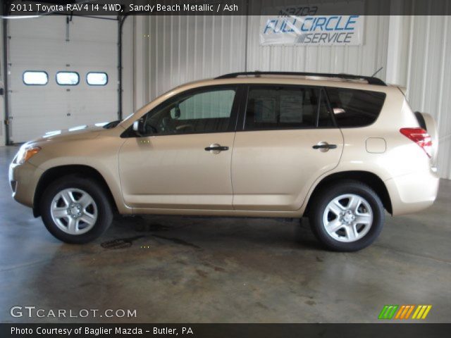 2011 Toyota RAV4 I4 4WD in Sandy Beach Metallic