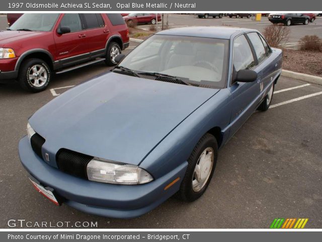 1997 Oldsmobile Achieva SL Sedan in Opal Blue Metallic