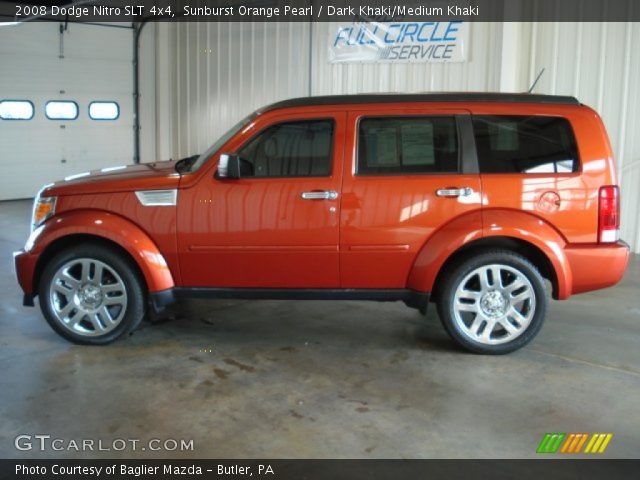 2008 Dodge Nitro SLT 4x4 in Sunburst Orange Pearl