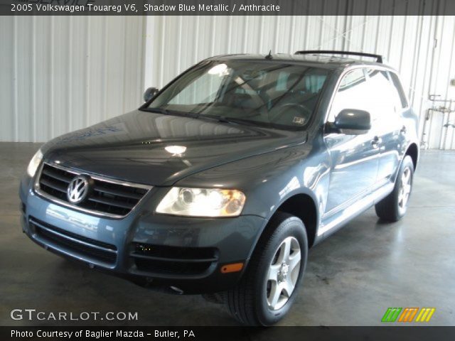 2005 Volkswagen Touareg V6 in Shadow Blue Metallic