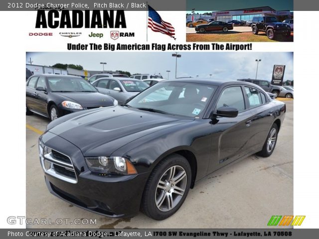 2012 Dodge Charger Police in Pitch Black