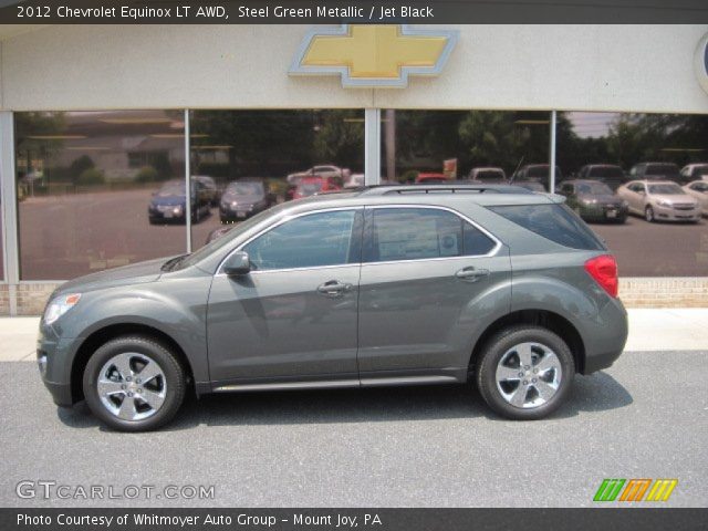 2012 Chevrolet Equinox LT AWD in Steel Green Metallic