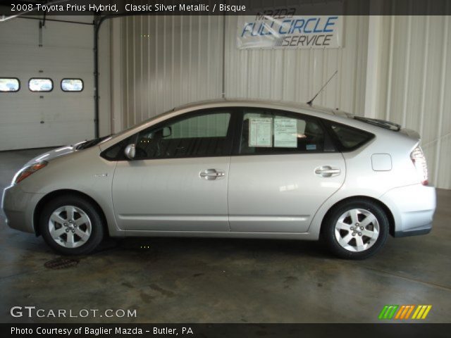 2008 Toyota Prius Hybrid in Classic Silver Metallic