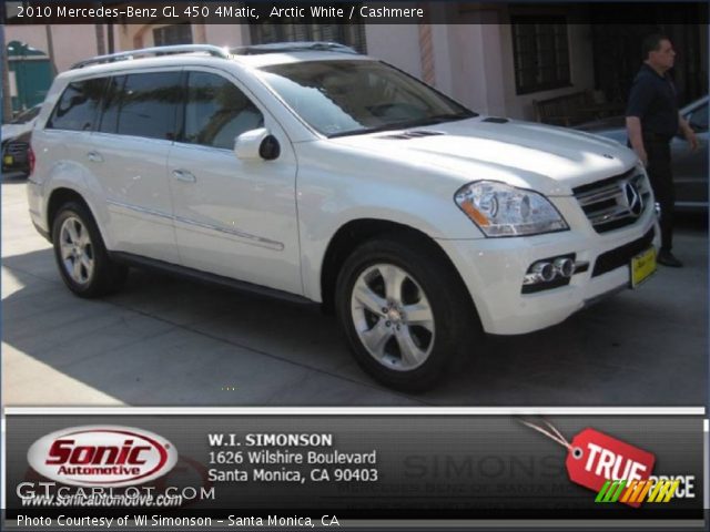 2010 Mercedes-Benz GL 450 4Matic in Arctic White