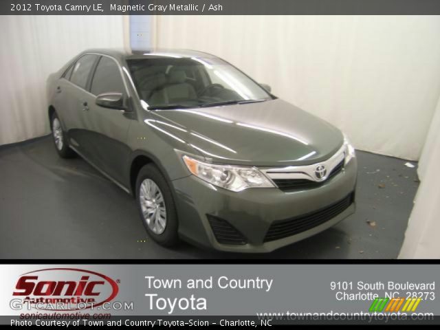 2012 Toyota Camry LE in Magnetic Gray Metallic