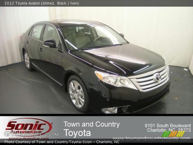 2012 Toyota Avalon Limited in Black