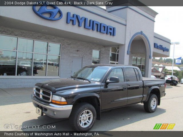 2004 Dodge Dakota SLT Quad Cab 4x4 in Black