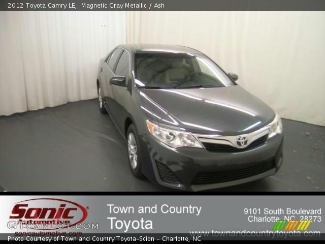 2012 Toyota Camry LE in Magnetic Gray Metallic