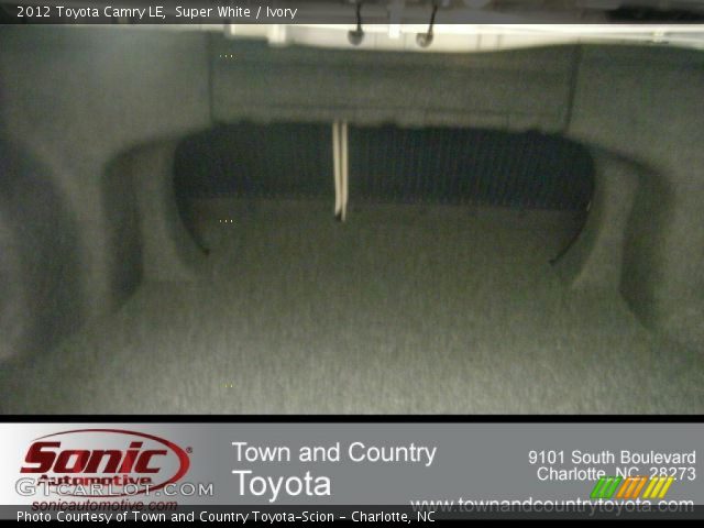 2012 Toyota Camry LE in Super White