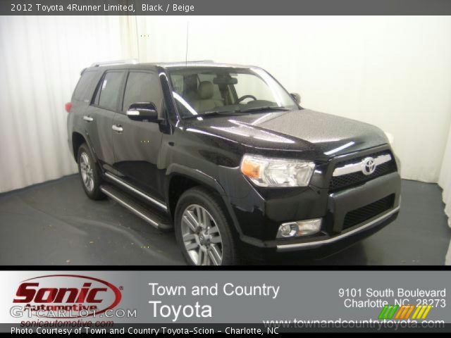 2012 Toyota 4Runner Limited in Black