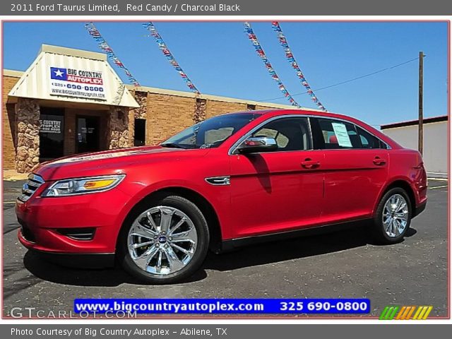 2011 Ford Taurus Limited in Red Candy